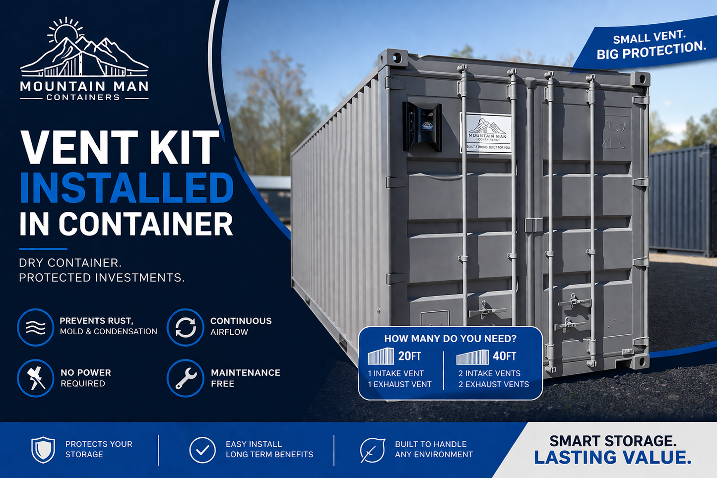 Dry-Con X Container Ventilation System