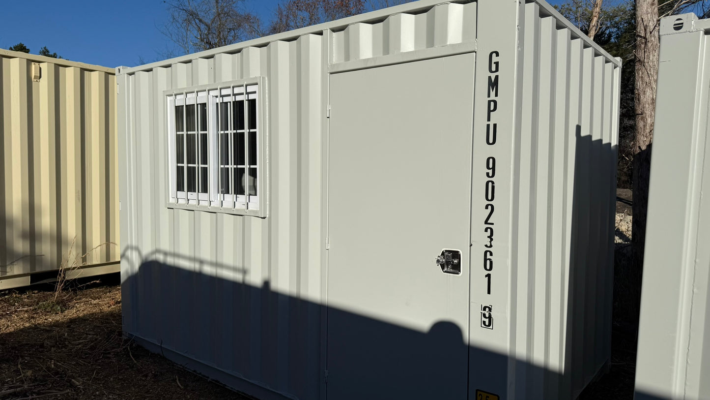 Office, Guard Hut, Dispatch Container with Personnel Door and Window