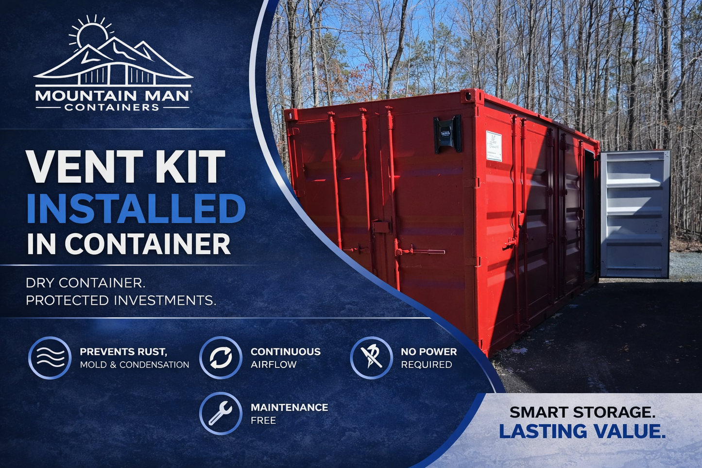 Dry-Con X Container Ventilation System