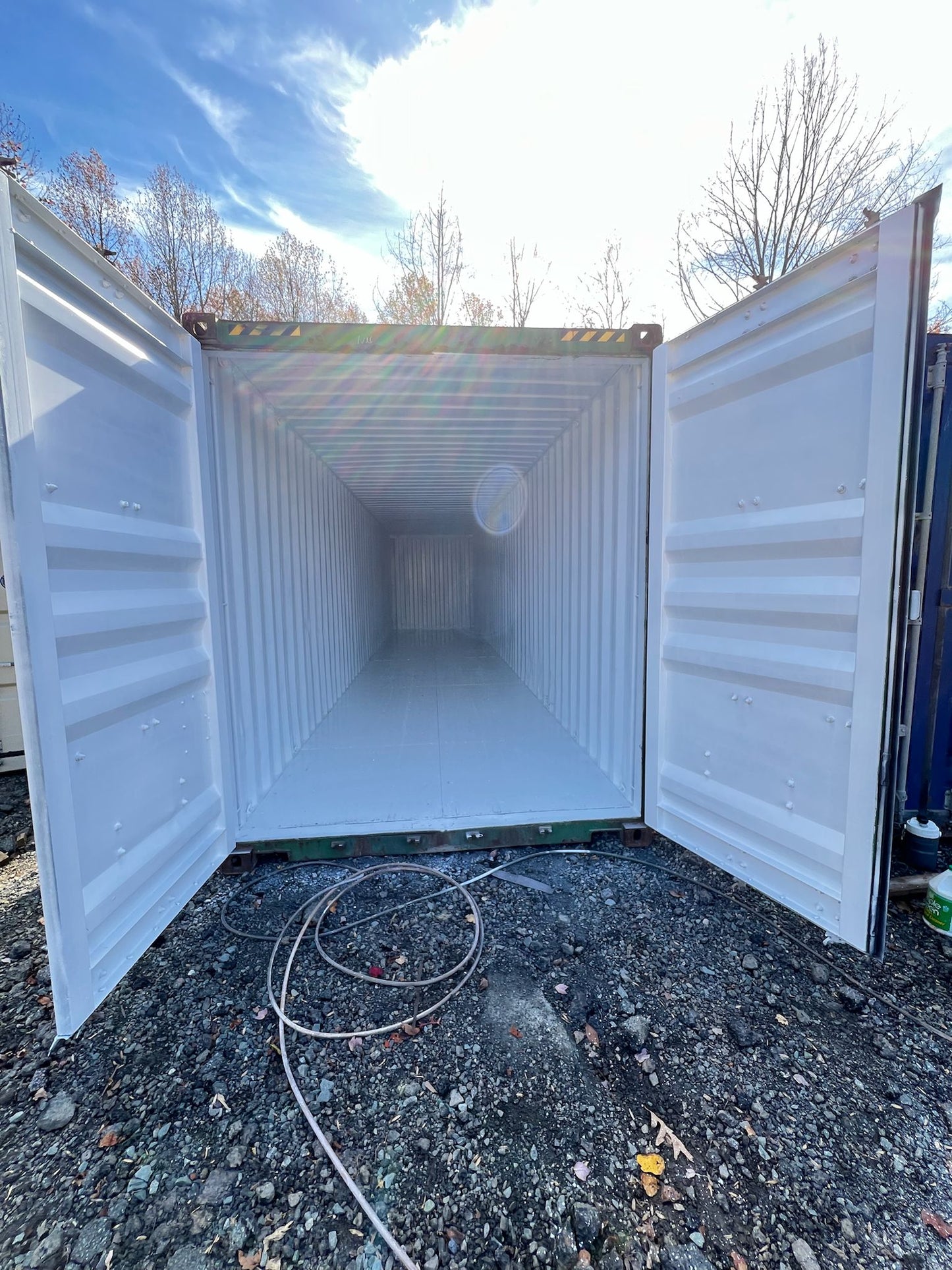 Custom Coat of Industrial Enamel Paint