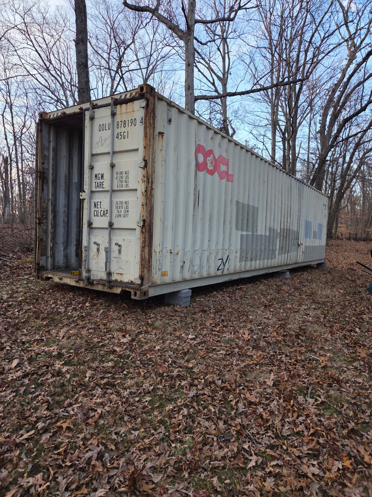 Used 40 ft Shipping and Storage Containers