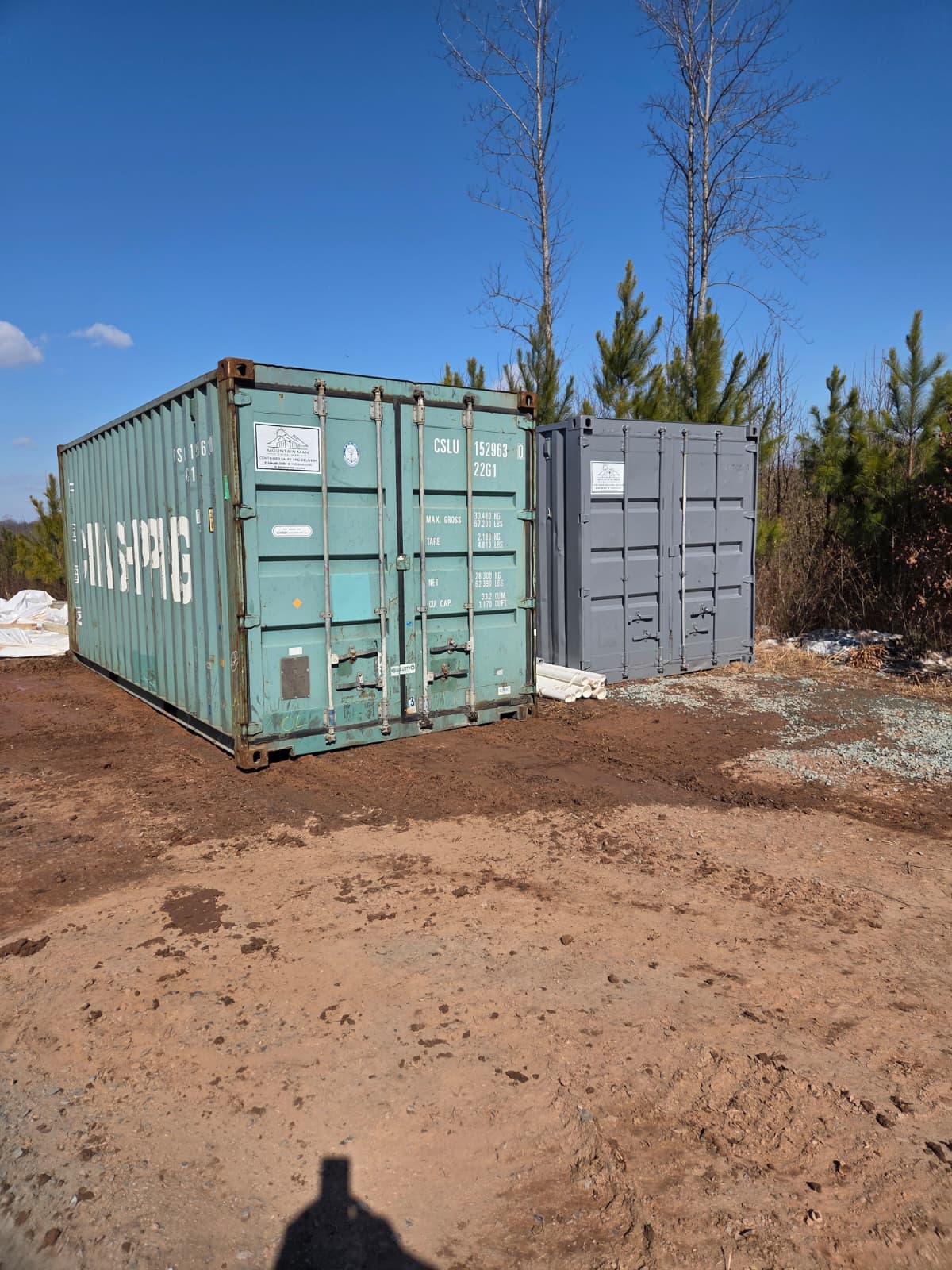 Used Cargo Worthy 20' Storage Container